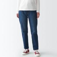 ราคา กางเกงยีนส์ยืด ทรงกระบอก มูจิ Muji Stretch Denim Straight แท้ (16820946728)