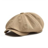 ราคา BOTVELA Newsboy Cap Mens Twill Cotton Eight Panel Hat Womens Baker Boy Caps Retro Big Large Hats Male Boina Black Beret 003 (19667054574)