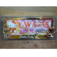 ราคา กรอบป้ายทะเบียนรถยนต์ลายKitty ผลิตจากพลาสติกABS เหนียวและทน สามารถใส่ป้ายรถยนต์ได้ทุกรุ่น 1คู่ 2ชิ้น หน้า หลัง (12460262351)