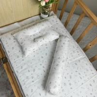 ราคา ที่นอนเด็กทารกแรกเกิด ฟรีหมอนหลุม1ใบ แถมหมอนข้างกันสะดุ้ง2ใบที่นอนแบบพกพา (20614577782)