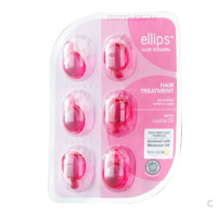 ราคา Bali Indonesia ellips hair oil capsule 50 grain of disposable Morocco nourished with soft hair oil (18730897334)