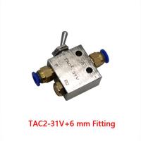 ราคา TAC2 Pneumatic Valve 31P 41P Mechanical Valve TAC2 3V 4V Miniature Toggle Manual Valve Pneumatic Toggles Valve (14830275724)