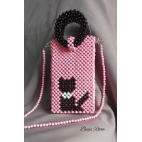 ราคา Bags Room ถักไม่ซ้ำใคร กระเป๋าใส่โทรศัพท์ลูกปัดลายแมว ปลอกคอสีไม่มีซ้ำ งานถักแน่น ขนาด 10 3 17 พร้อมส่ง (21414200321)