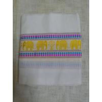 ราคา ผ้าขาวม้าวัวลาน ลายช้าง (21201269599)