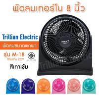 ราคา Mira พัดลมเทอร์โบ ตั้งโต๊ะ แขวนได้ มิร่า ขนาด 8 นิ้ว M 18 7สีสันสดใส มอก 934 2533 (9103061305)