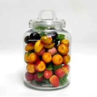 ราคา โหลแก้วสูญญากาศ ใบใหญ่ ขนาด 2 และ 3 ลิตร โหลแก้วฝาใส สวย สินค้าหนา ใส่อาหารได้ (20787981673)