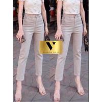 ราคา V JEANS ป้ายXOXO กางเกงยีนส์เอวสูงกางเกงยีนส์เอวสูงขากระบอกกางเกงขายาวกางเกงยีนส์ยีนส์กางเกงยีนส์ทรงกระบอก (16043241860)