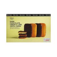 ราคา m s dark chocolate Jaffa cake 125g เค้กส้มเคลือบช็อกโกแลต dark chocolate lemon lime Jaffa cake (16184630786)