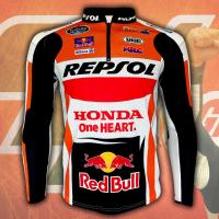 ราคา เสื้อโมโตจีพี MotoGP Repsol Honda เสื้อแขนยาว บิ๊กไบค์ เรพโซล ฮอนด้า MG0001 รุ่น มาร์ก มาร์เกซ 93 ไซส์ S 3XL (17181793885)