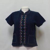 ราคา เสื้อม่อฮ่อมปักดอกหน้าตรงดอก (793716404)