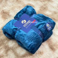 ราคา ผ้าห่มนาโน 6 ฟุต สีพื้น By Hilton แบบเย็บขอบ เกรดพรีเมี่ยม ผ้า หนา นุ่ม สีสดใสสวยงามมาก (17566448791)