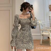 ราคา KAPAN พร้อมส่ง เดรสสั้น แขนยาวตุ๊กตา สีครีมอ่อน ลายจุดดำ มีไซส์ S M L น่ารักสุดๆ KP204 (19535438745)