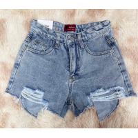 ราคา กางเกงยีนส์ขาสั้นเอวสูง งานขาสั้นเกาหลี กระเป๋าแต่ง สียีนส์ฟอกสวย สไตล์วัยรุ่นสุดฮิต (18750097830)