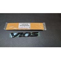ราคา โลโก้ VIOS สีดำเงา Black Piano สำหรับ ติดท้าย โตโยต้าวีออส FOR TOYOTA VIOS 2013 ON (18909290769)