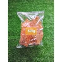 ราคา ขนมสุนัข หูวัวชุปรสไก่ หูวัวเกรดAAA หูวัวกลิ่นไก่ ขนาดบรรจุ 500g 1kg (21402764874)