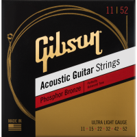 ราคา แถมปิ๊ก สายกีตาร์โปร่ง Gibson ของแท้ 100 USA รุ่น Phosphor และรุ่น 80 20 ชุด 6 เส้น เบอร์ 11 12 13 (14703204969)