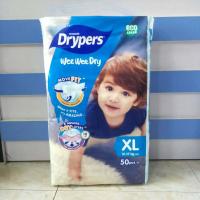 ราคา ผ้าอ้อมเด็ก Drypers Wee Wee Dry ดรายเพิสเทปกาว รุ่น วีวี่ดราย NB XXL (21101906628)