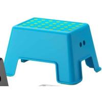 ราคา IKEA BOLMEN เก้าอี้เตี้ย เก้าอี้สตูลเตี้ย สี ฟ้า ขาว ดำ (19840068949)