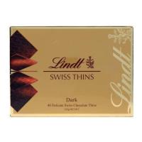 ราคา Lindt Swiss Thins ลินด์ สวิส ทินด์ ช็อกโกแลต 125g (8152043343)