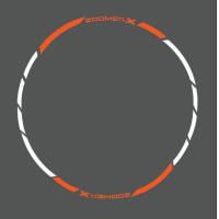 ราคา ZOOMER X สติ๊กเกอร์ขอบล้อสะท้อนแสง (18335505385)