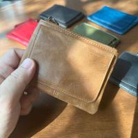ราคา พร้อมส่ง กระเป๋าหนังวัว กระเป๋าใบสั้น ใส่บัตร ใบเล็กกระทัดลัด Card Holder Top Grain Leather S4 41 (21189505974)