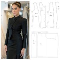 ราคา แพทเทิร์นเสื้อไทยจิตรลดา แพทเทิร์นผ้าถุงสำเร็จป้ายหน้าซิปหลัง ขายแยกเสื้อกับผ้าถุง สั่งแพทเทิร์นทั้งเสื้อและผ้าถุง มีส่วนลดพิเศษ (7448540811)