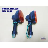 ราคา REAR TURN SIGNAL SET Fit For HONDA MTX125 MTX125R ไฟเลี้ยวหลัง ฝาครอบไฟสีส้ม (18928751460)