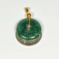 ราคา จี้บีดิส บีดิสหยก จี้หยกพม่า บีดิสขอพร หยกแท้ มีห่วงห้อย ขนาดเส้นผ่าศูนย์กลาง 19 มิล ความหนา 3 มิล ขนาดเท่ากับ เหรียญบาท (21398145337)