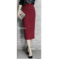 ราคา กระโปรงทรงดินสอยาวผ่าหลัง กระโปรงทำงานพร้อมส่ง (20403279379)
