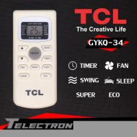 ราคา รีโมทแอร์ ยี่ห้อ TCL รุ่น GYKQ 34 (5110152669)