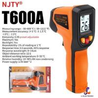 ราคา NJTY T600A เครื่องวัดอุณหภูมิเลเซอร์แบบไม่สัมผัส T600A แบบดิจิทัลเครื่องวัดอุณหภูมิอินฟาเรดเครื่องมือทางอุตสาหกรรม (19949333488)