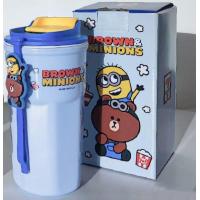 ราคา แก้วน้ำมินเนี่ยน กระบอกน้ำบราวน์ แอนด์ มินเนี่ยน 16 oz (20451672418)