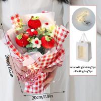 ราคา ช่อดอกกุหลาบประดิษฐ์ 1 ช่อ ของขวัญวันแม่ สําหรับผู้หญิง ดอกไม้รับปริญญา ช่อใหญ่ ของขวัญรับปริญญา (20410226063)