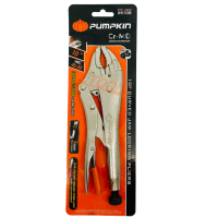 ราคา คีมล็อคปากโค้ง 10 นิ้ว PUMPKIN PTT 10WR 25108 คีมล็อคปากโค้งพร้อมปากตัดลวด คีมล็อค (7089490439)