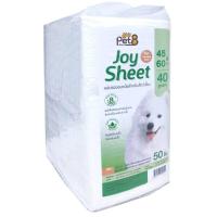 ราคา แผ่นรองฉี่ แผ่นรองอนามัยสำหรับสัตว์เลี้ยง Pet8 Joy Sheet Size SM 30x45cm 45 60 cm 50pcs หนาซึมซับดีได้ถึง 8 ครั้ง ไม่มีกลิ่นอับชื้น พร้อมส่ง (17226829789)