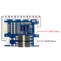 ราคา BMS Lithium LiFePo4 ฟอตเฟส 4S 6S บอร์ดป้องกันแบตเตอรี่ Lithium LiFePo4 (19778518717)