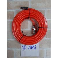 ราคา สายลมใยถัก 5x8mm ความยาว 15เมตร พร้อมข้อต่อสวมเร็ว คุณสมบัติ สายลมโพลียูรีเทน PU 100 (12501713440)