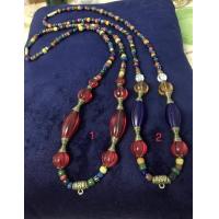 ราคา สร้อยคอหินสีลูกปัดโบราณหลากสีขนาดใหญ่ยาว 26 (17264811711)