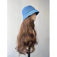 ราคา หมวกวิกผมคาวบอยสีน้ำเงิน ผมหยิกและตรง สีน้ำตาลทอง 55cm แบบเย็บติดหมวก ถอดไม่ได้ (21057163408)