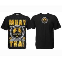 ราคา เสื้อยืดมวยไทย Cotton 100 สำหรับผู้ใหญ่ Thai Boxing T Shirts For Adult (17258801629)