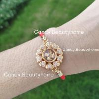 ราคา สินค้าคุณภาพ ส่งจากไทย กำไลกังหันแบบหัวใจ ด้ายแดงฮ่องกง เสริมดวง ความรัก โชคลาภ เงินทอง (17395341467)