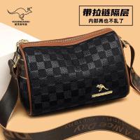 ราคา กระเป๋ากระเป๋าสะพายข้างผู้หญิงหนังแท้สะพายข้างสำหรับผู้หญิงกระเป๋าทรงหมอนหนังวัวสายกว้างกระเป๋าสะพายไหล่เดียวกระเป๋าผู้หญิง (21396063421)