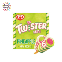 ราคา Walls Twister Mini Pineapple Ice Cream Lollies 6x50ml วอลล์ ทวิสเตอร์ มินิ ไอศกรีม รสสับปะรด 6x50 มิลลิกรัม (21335308089)