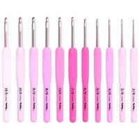 ราคา Tulip เข็มโครเชต์ Etimo rose แท้ด้ามชมพู made in japan (16376838813)