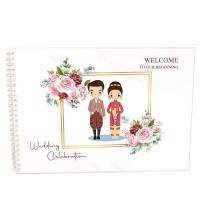 ราคา สมุดอวยพรเซ็นอวยพร พร้อมส่ง (14108699131)