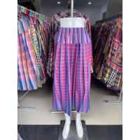 ราคา กระโปรงยาวผ้าขาวม้าหมักโคลน (21336810950)