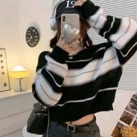 ราคา Moonshine Store เสื้อครอปผ้าถักทอลายริ้ว คอปาด ทรงไหล่สโลป ผ้านุ่ม ยืดเยอะ ใส่สบายสุดๆ งานดีเกินราคา (21097716724)