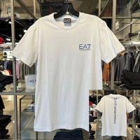 ราคา เสื้อยืดคุณภาพดี Emporio ARMANI EA7 เสื้อยืดคอกลม แขนสั้น ผ้าฝ้าย พิมพ์ลาย ระบายอากาศ ฤดูร้อน สําหรับผู้ชาย S 5XL (20207113889)