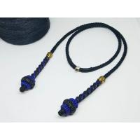 ราคา สร้อยพระ สร้อยถัก สร้อยคอเชือกเทียนถัก ปล่อยห่วงแขวนตะกรุด แขวนกรอบพระ3ห่วง มีห่วงหลัง ประดับลูกปัดโลหะเศียรพระ สวมหัว (16202237518)