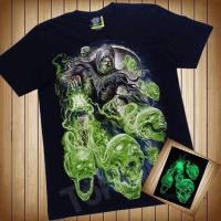 ราคา ROCKEAGLE T Shirt 3D เสื้อเรืองแสง ไซส์ยุโรป เสื้อ3D เสื้อทรงซ้อ เสื้อทรงเอ เสื้อยมทูต เสื้อมังกร เสื้อยืดคาบูกิ เสื้อหมาป่า (20252041366)